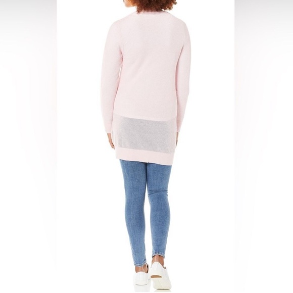 NWT AG Cashmere blend Pink Cardigan - Picture 7 of 8